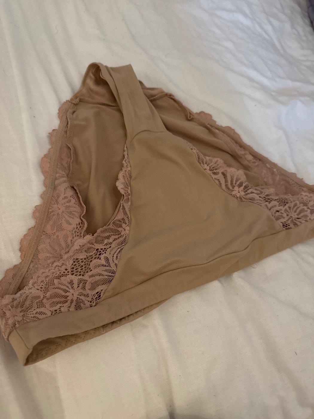 Well worn panties – used women's underwear worn by Christie, a verified UK seller