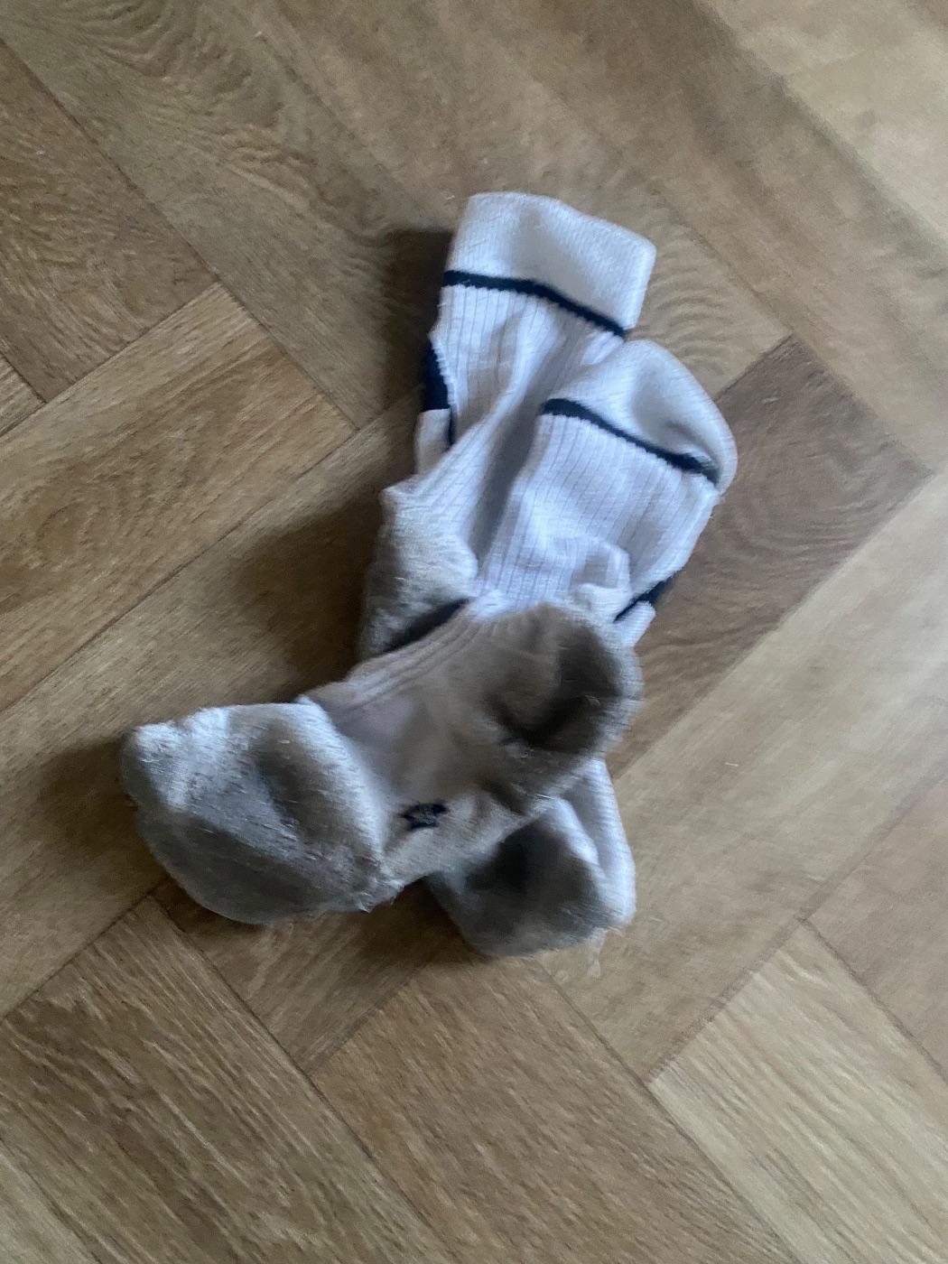 Socks worn by Saf, a verified UK seller