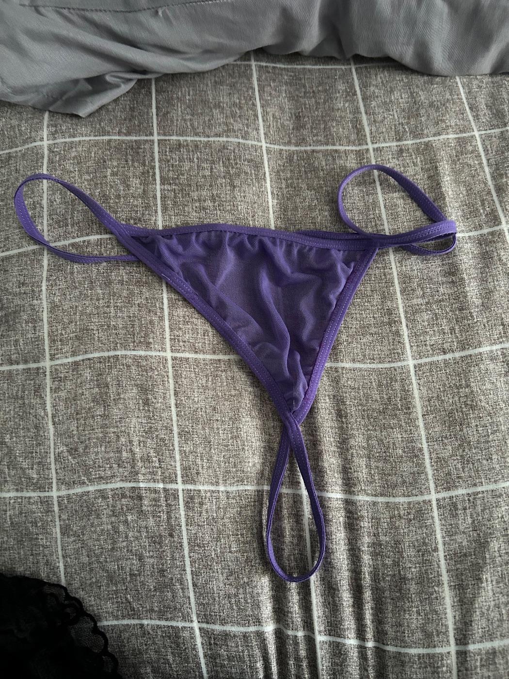 Naughty knickers – used women's underwear worn by Worn to Perfection 4 You, a verified UK seller